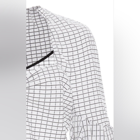 NWT sz 6 $880 Hellessy windowpane blouse - Picture 5 of 8